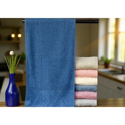 PİRAMİD DESEN KISMİ KADİFE 50X90 %100 PAMUK DÜZİNESİ 2400 GR.